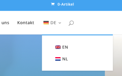 Website and support now also in English and Dutch